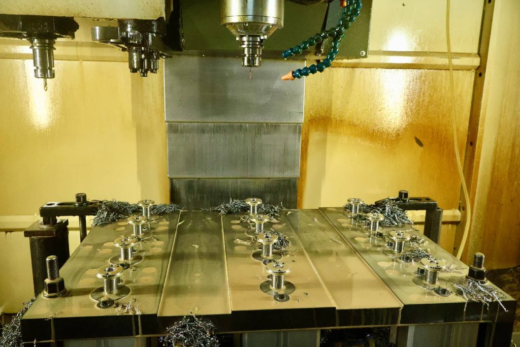 CNC machining of parts